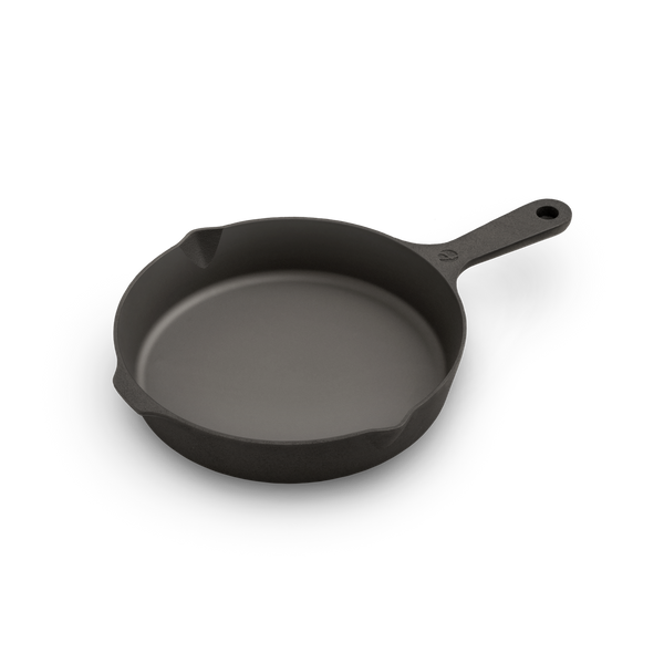 Cast Iron Frying Pan, Frying Pan With Drip Nozzle, Pre-treatment